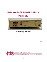 Electro-Tech systems 812 User manual