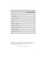 Ford F53 Motorhome Owner's manual