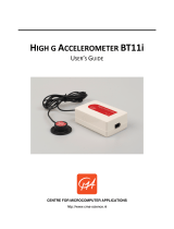 CMA HIGHG ACCELEROMETER BT11i User manual