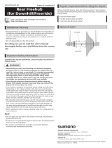 Shimano FH-M645 User manual