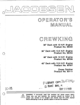 Ransomes 68454 Owner's manual