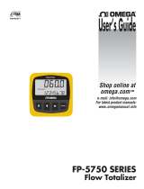 Omega FPM-5750 Owner's manual