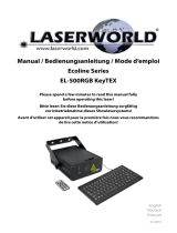 Laser­world CS-500RGB Owner's manual