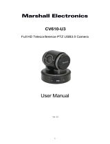 Marshall Electronics CV610-U3W-V2 Full-HD USB 3.0 User manual