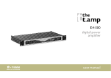 the t.amp D4-500 User manual