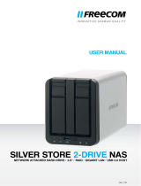 Freecom SilverStore 2-Drive NAS User manual