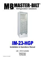 Master-Bilt IM-23-HGP Series Ice Merchandisers User manual