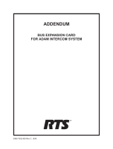 RTS Adam User manual