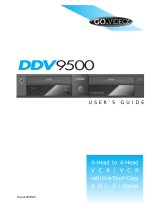 Go-Video DDV9500 User manual