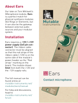 Mutable Instruments Ears Quick start guide