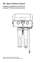 3M ScaleGard™ HP Reverse Osmosis System Operating instructions