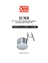 OWI ICM8 User manual