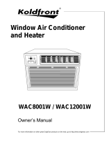KoldFront WAC8001W User manual