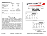 ChannelPlus DA-550BID User manual