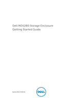 Dell Storage MD1280 User manual