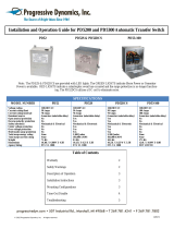 Progressive International PD52V User manual