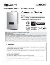 Noritz America NRCP982-DV-NG User manual