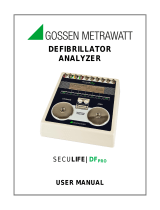 Gossen MetraWatt SECULIFE DF PRO Operating instructions
