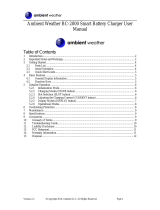 Ambient Weather BC-2000 User manual