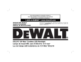 DeWalt 12 MAX Lithium-Ion Cordless LED Work Light Owner's manual