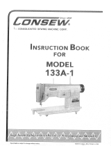 Consew 133A-1 User manual