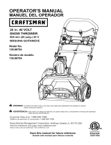 Craftsman 13888784 Owner's manual
