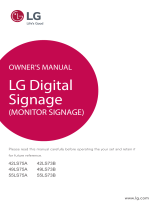 LG 49LS73B-5B User manual