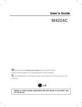 LG M4224C User manual