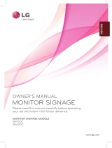 LG M4720CCBA Owner's manual