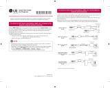 LG HF80JG Quick setup guide