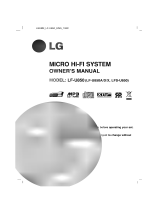 LG LF-U850D User manual