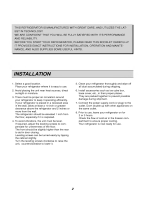 LG GR-462FVC Owner's manual