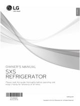 LG GR-M247UGBW Owner's manual