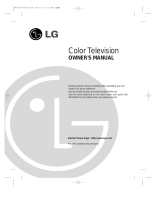LG 21SA3RL User manual