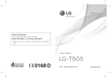 LG LGT505GO Owner's manual