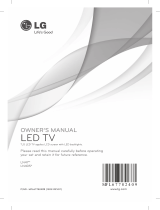 LG 24LN4100 Owner's manual