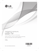 LG 24LN4100 User manual