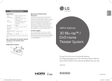 LG LHB755W User guide