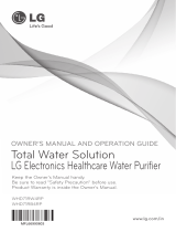 LG WHD71RW4RP User manual