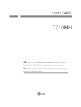 LG T710MH Owner's manual