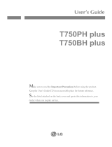 LG T750PHPK User manual