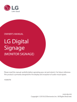 LG 10SM3TB User manual