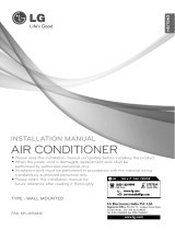 LG LSU5MR3T1 Owner's manual