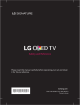 LG LG OLED65G6V User manual