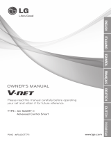 LG CV09.NE2R0 Owner's manual