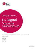 LG 55SH7DB User manual