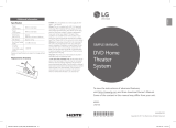LG LHD756 User guide