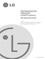 LG GR-S642ALQ Owner's manual