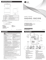 LG WP-890R Owner's manual