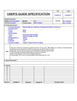 LG 29FG1RG Owner's manual